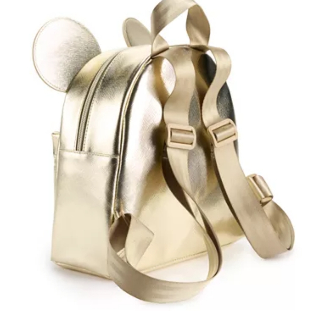 Disney Minnie Mouse Metallic Mini Backpack - Picture 4 of 10